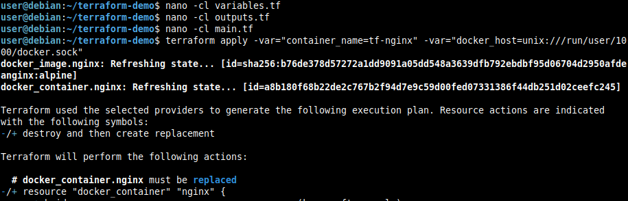 Terraform apply con variables - 1